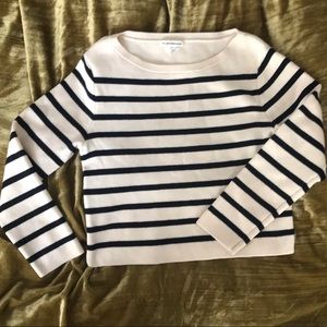 Club Monaco cropped knit